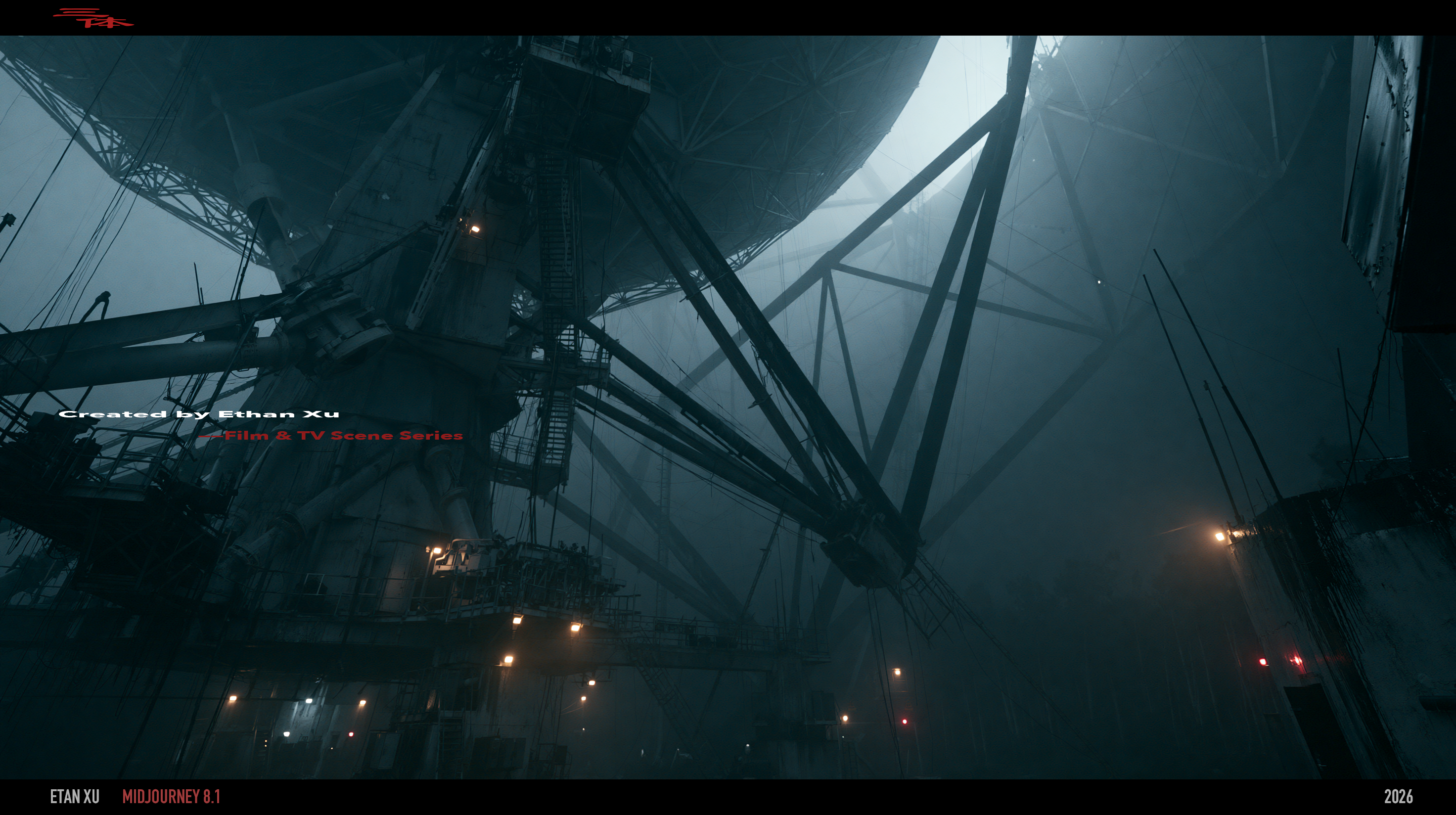 AI Visual Worlds — ENGINE VAULT, frame 14