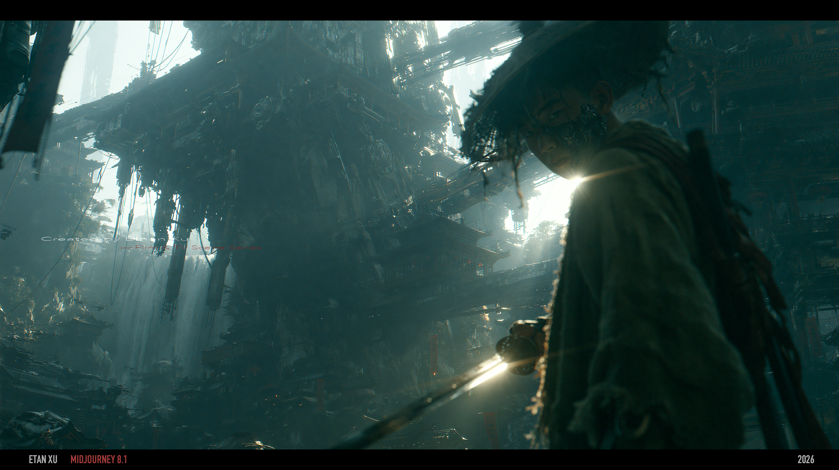 AI Visual Worlds — FOREST SENTINEL, frame 29
