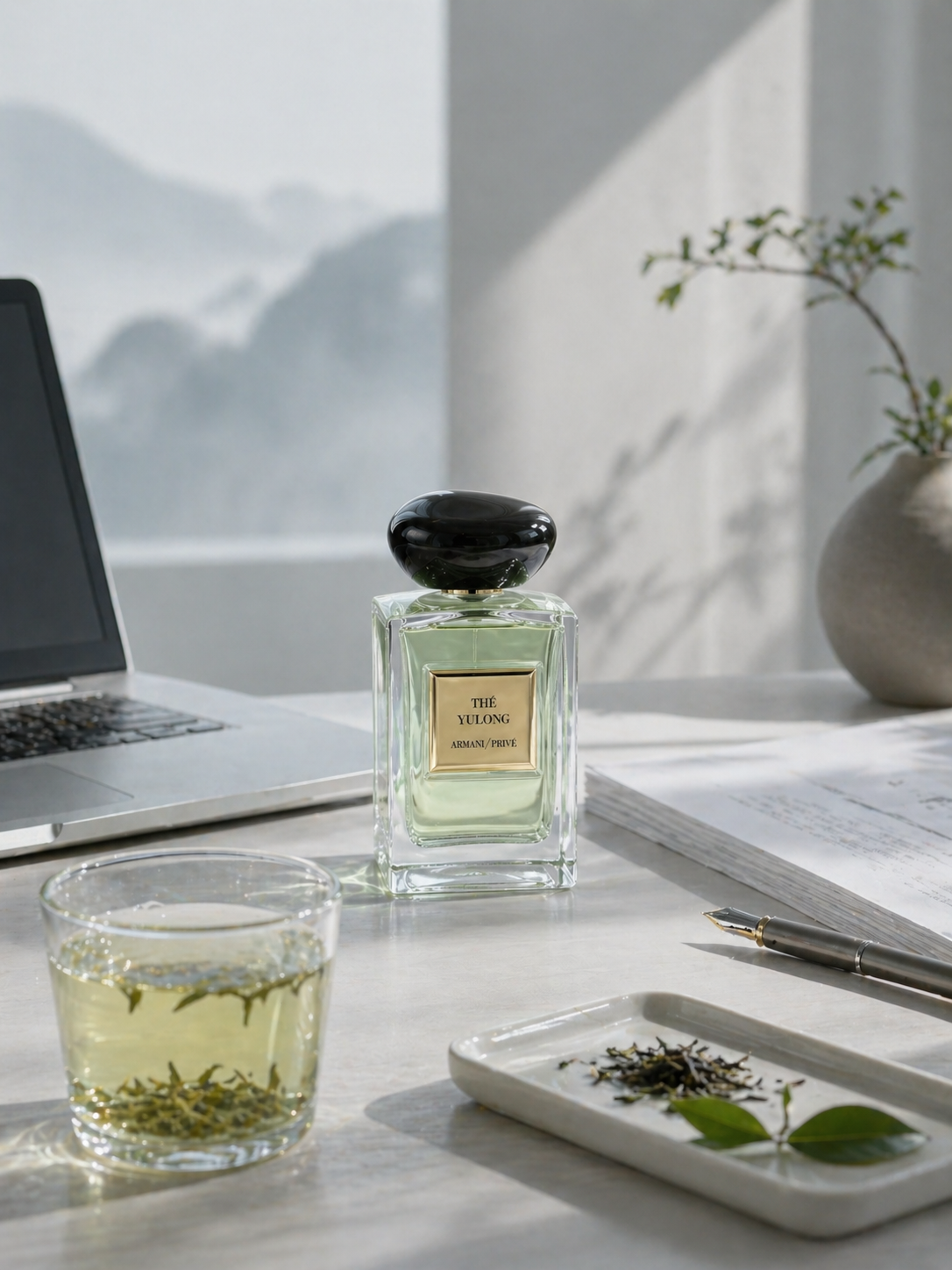 AI Visual Worlds — TEA DESK, frame 46